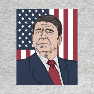 Ronald Reagan - 40th POTUS - The Great Communicator T-Shirt